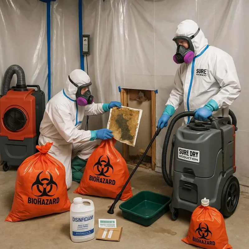 Contaminated Water Handling Protocols process in Saint Paris, OH